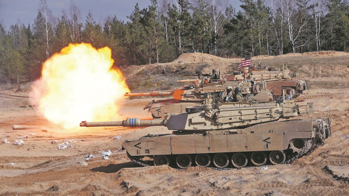 Do Bavorska dorazily tanky Abrams, na nichž budou cvičit ukrajinští vojáci
